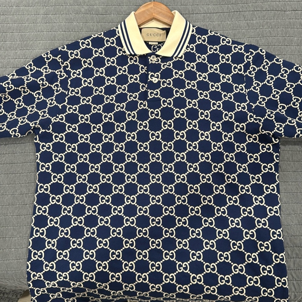 Gucci GG logo polo